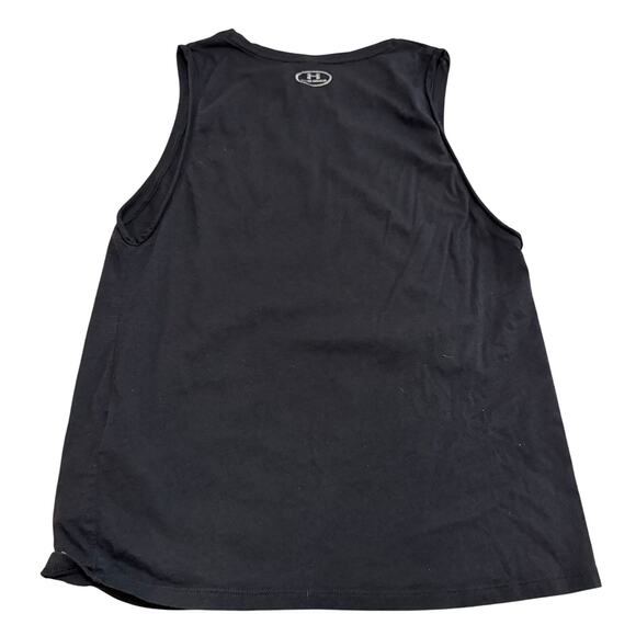 Athlete Under Armour womens black top measurements provided gym exercise fitness - Picture 5 of 7
